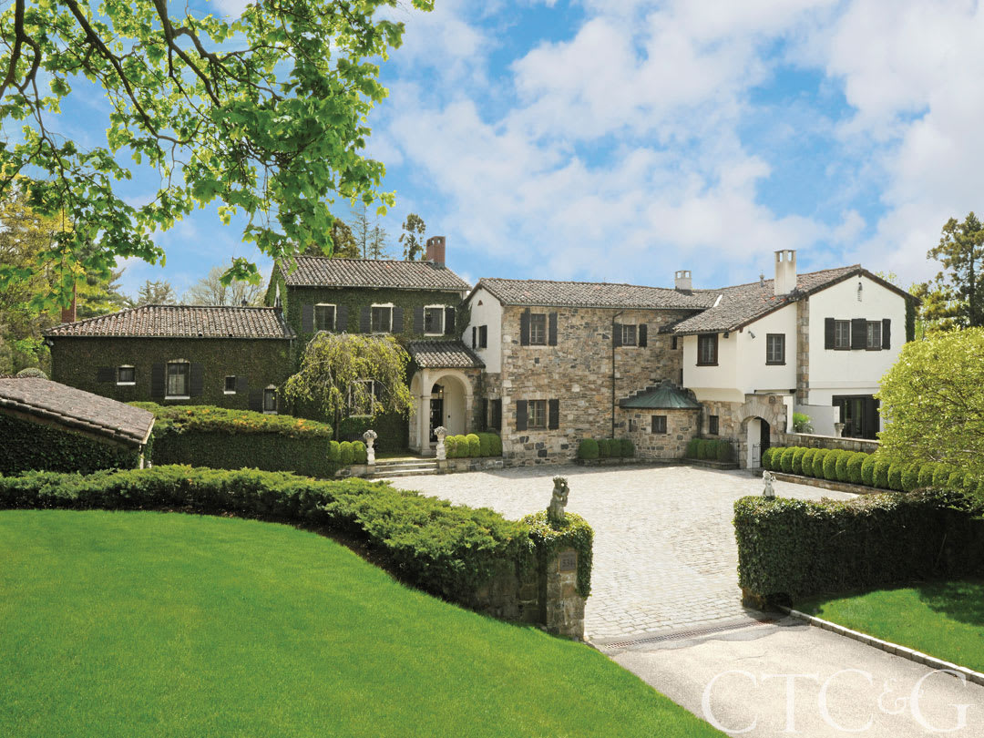 This $13 Million Greenwich Home Looks Like Something Out of the Tuscan Countryside