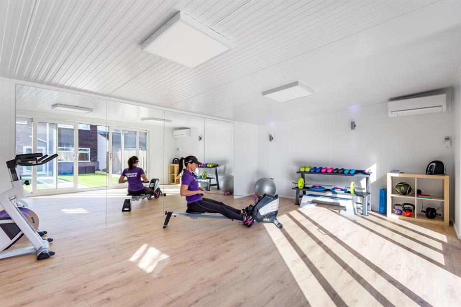 30 real workout rooms to inspire your home gym décor￼ - Bergman