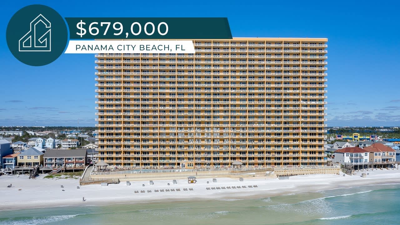 $679,000 2BR Gulf Front Condo in Panama City Beach