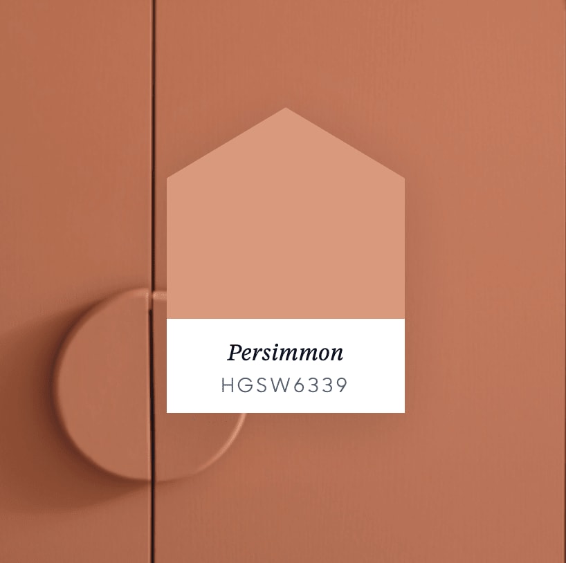 Persimmon paint color, code HGSW6339.