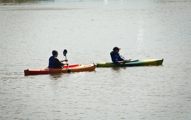 Shelby Farms Park kayak