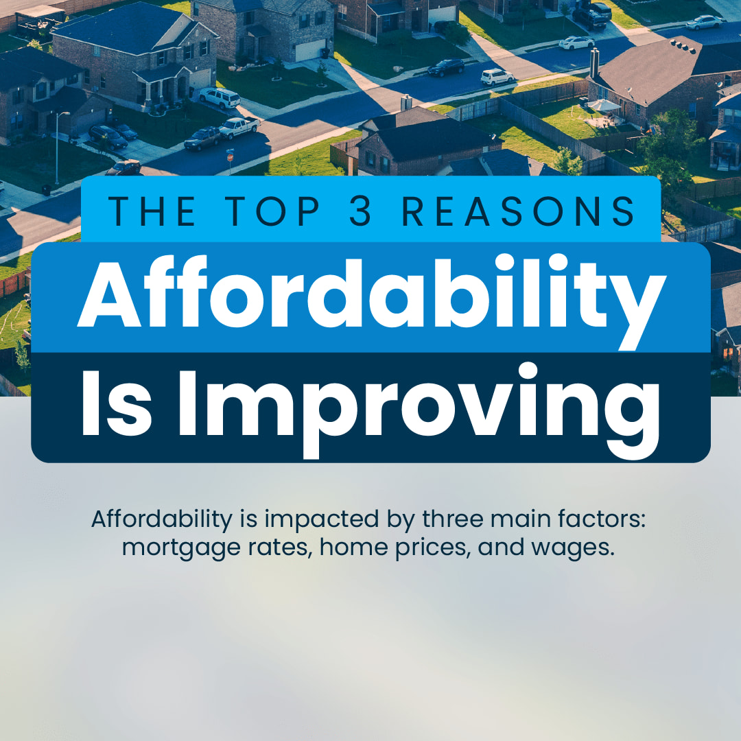 The Top 3 Reasons Affordability Is Improving