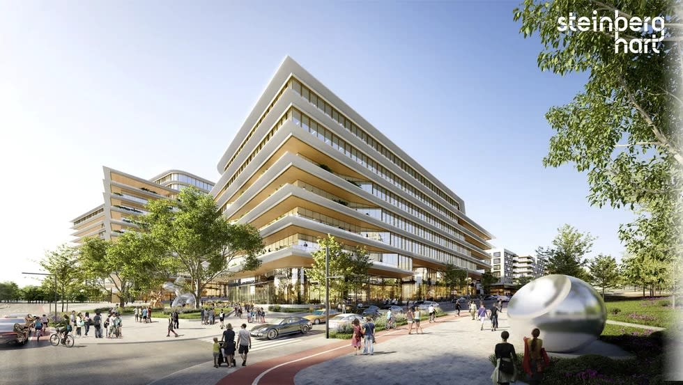 New Riverside complex plots massive mixeduse development for East Austin Austin Real Estate