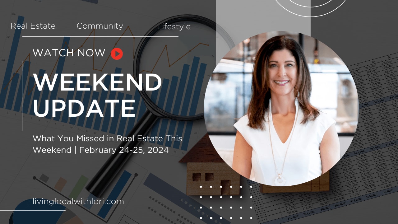 What You Missed in Real Estate This Weekend | Market Update | Living Local with Lori Johanneson