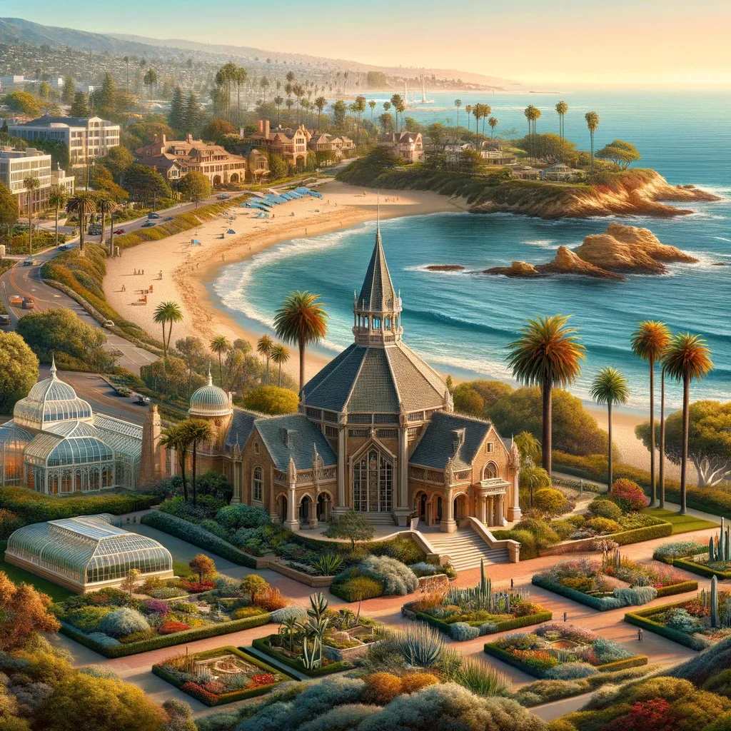 Coastal view of Corona del Mar