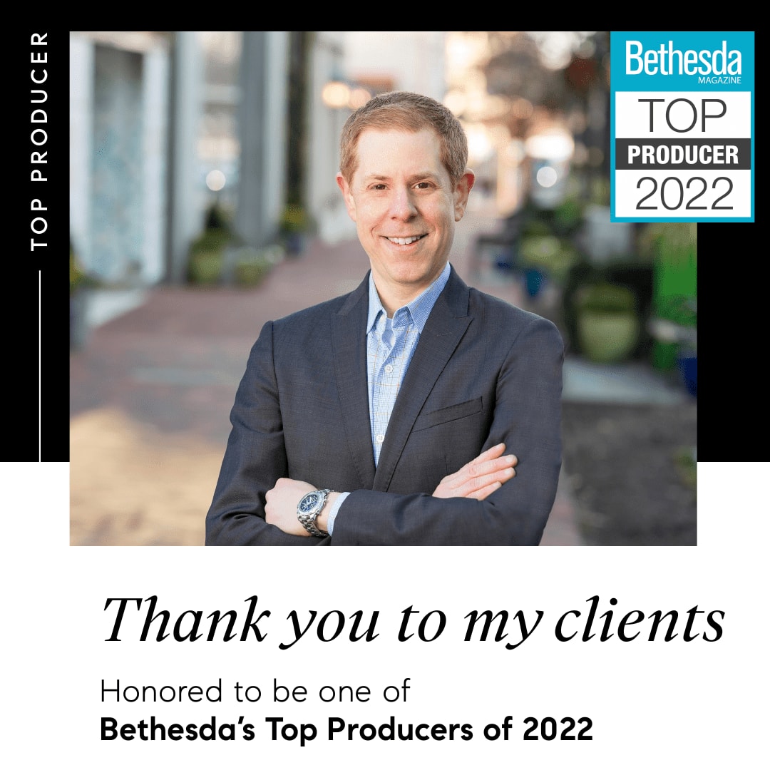 Bethesda Magazine 2022 Top Producer Recognition Blog Chevy Chase