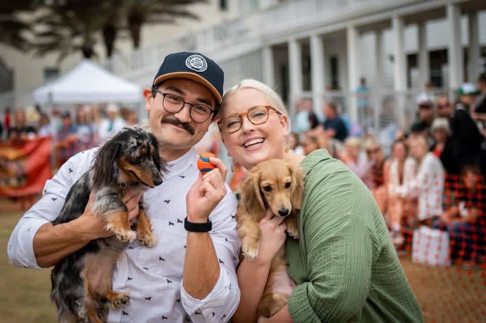 2022 Annual Halloweener Derby Winners | Stephanie Bennett, Alex Backer, Lily winners | Seaside Florida