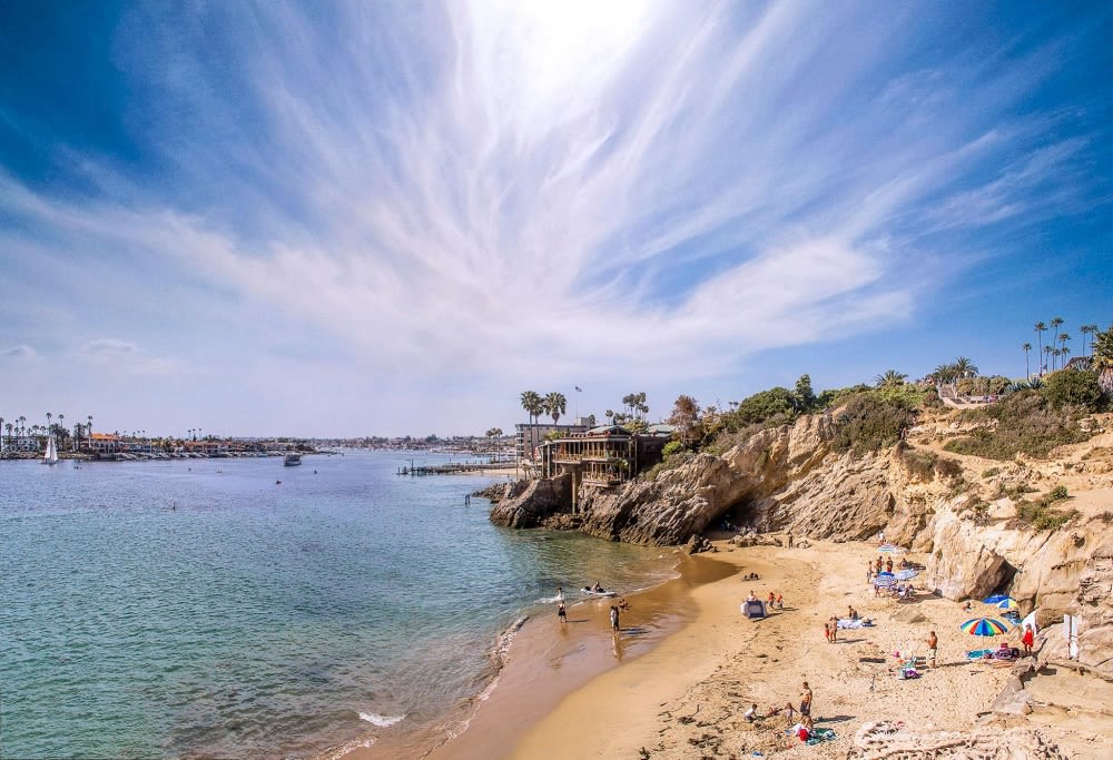 corona Del Mar beach