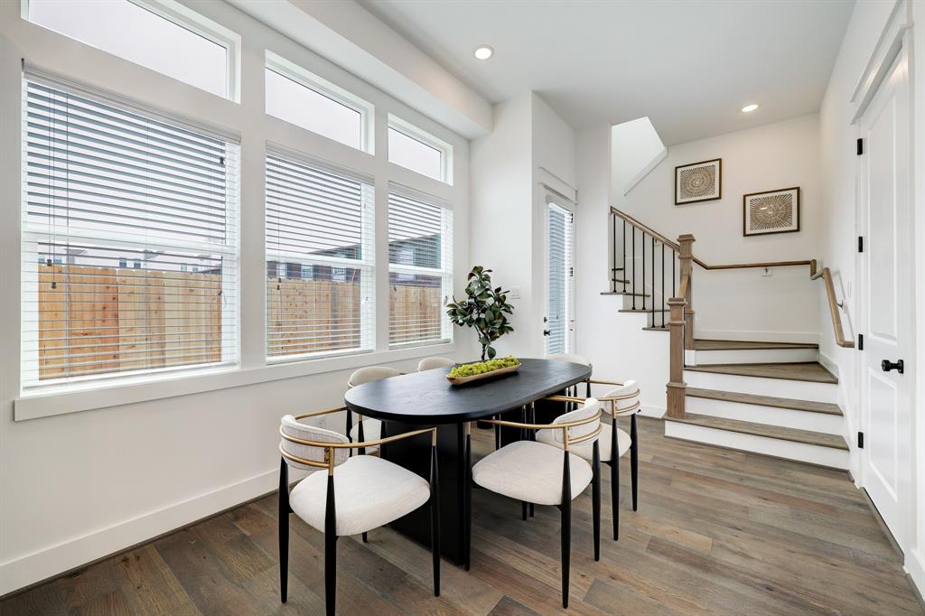 dining room with a large table 