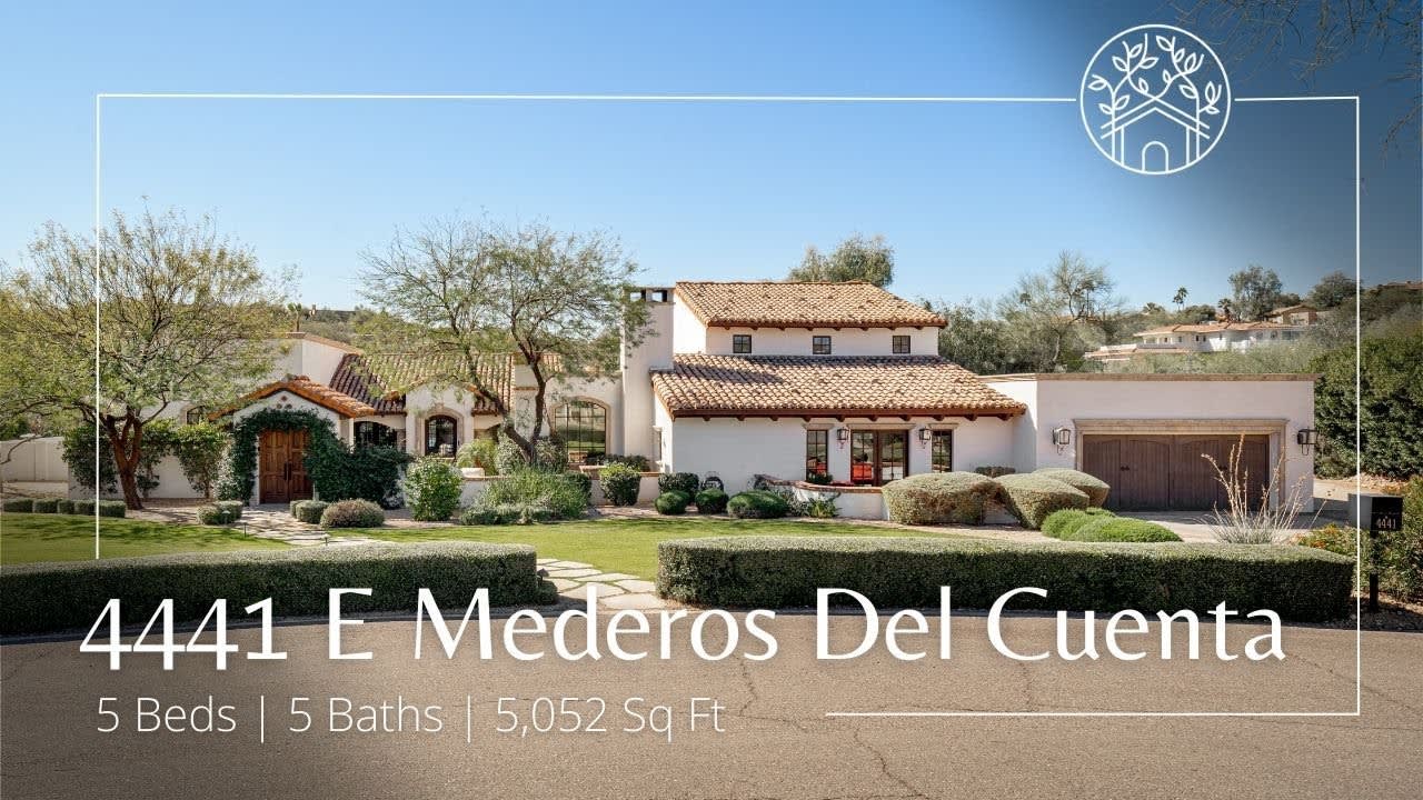 Beautiful Santa Barbara Home for Sale in Paradise Valley, AZ