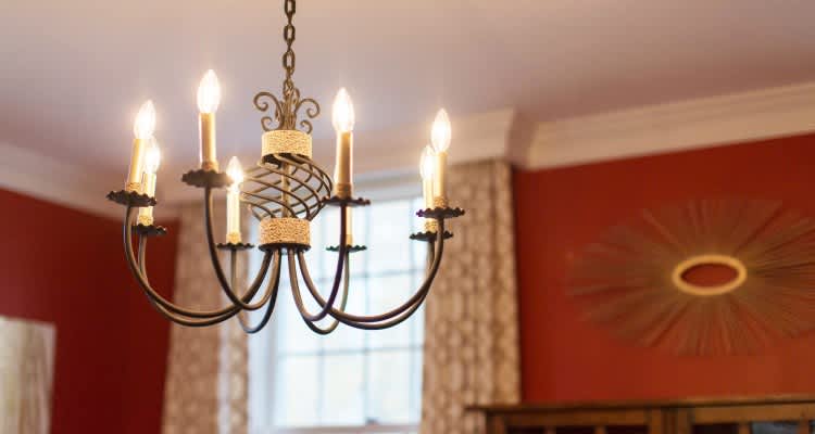 Room Makeover - Circa - Chandelier 