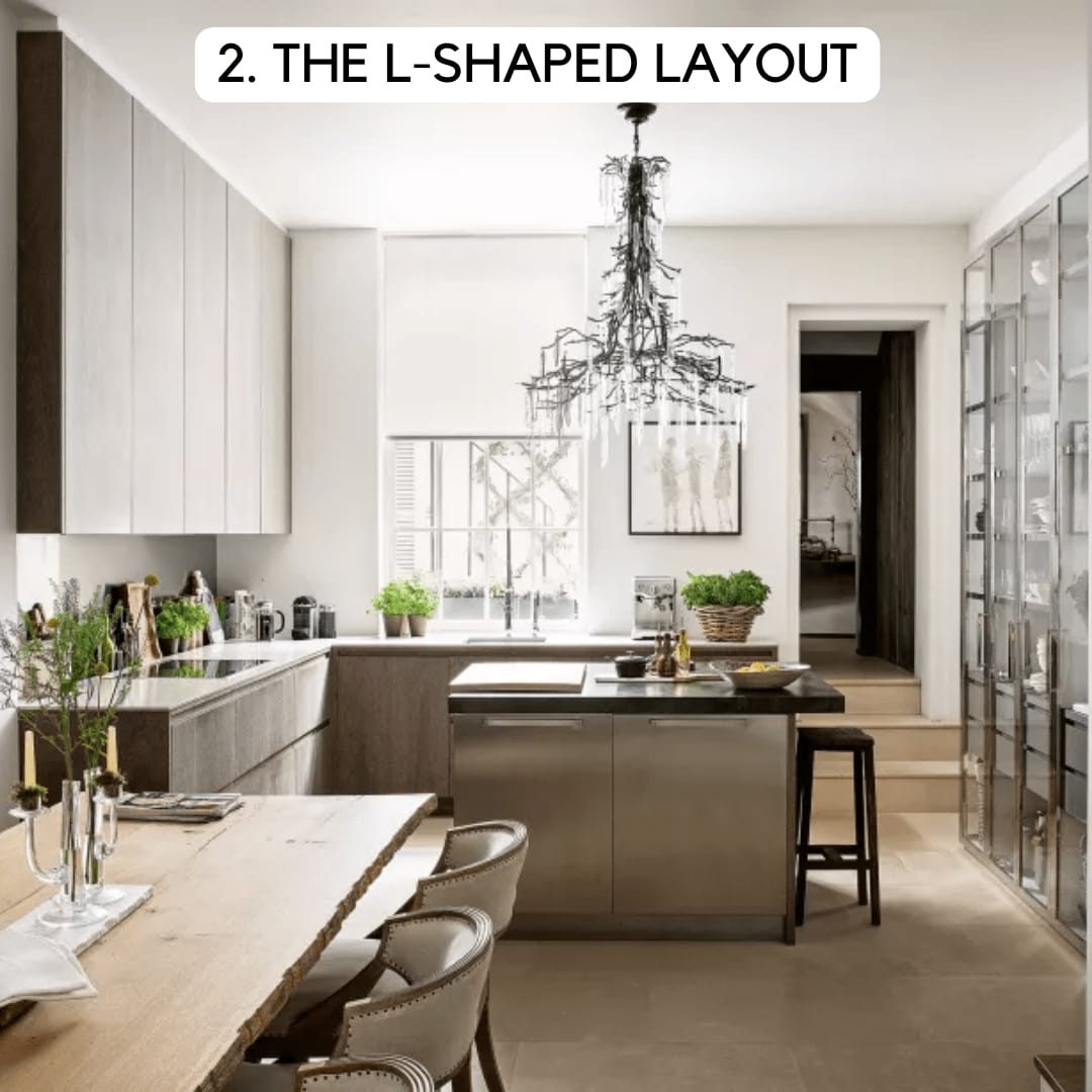 6 Types of Most Popular Kitchen Layouts