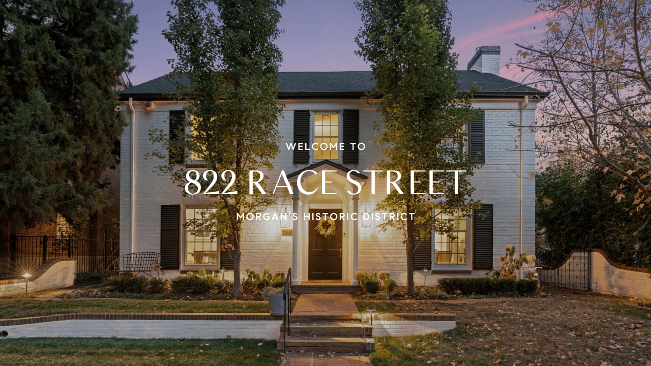 822 Race Street | Morgan's Historic District House For Sale