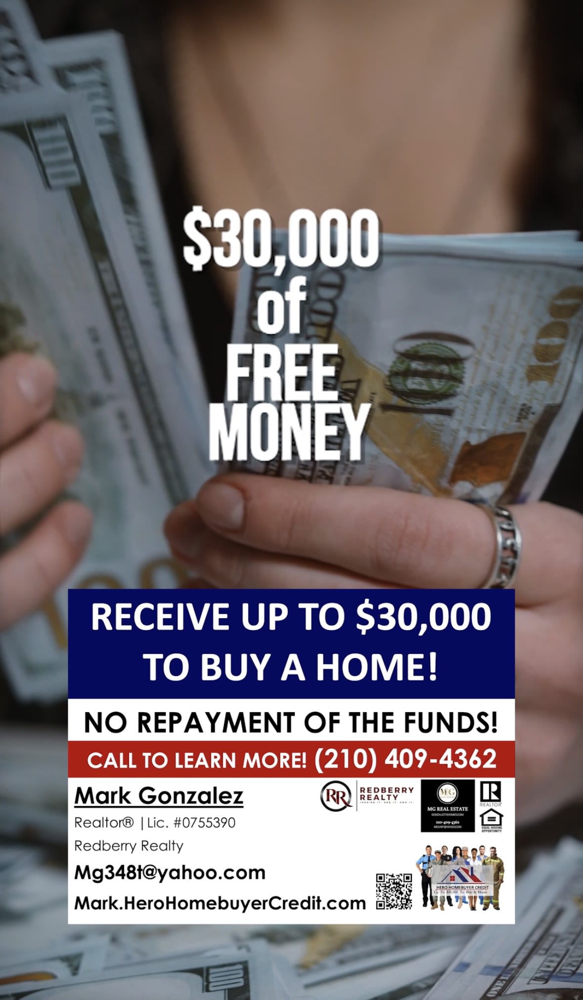 💸 FREE $30K FOR YOUR NEW HOME! 💸 INTRODUCING OUR HEROS HOMEBUYER CREDIT PROGRAM!!