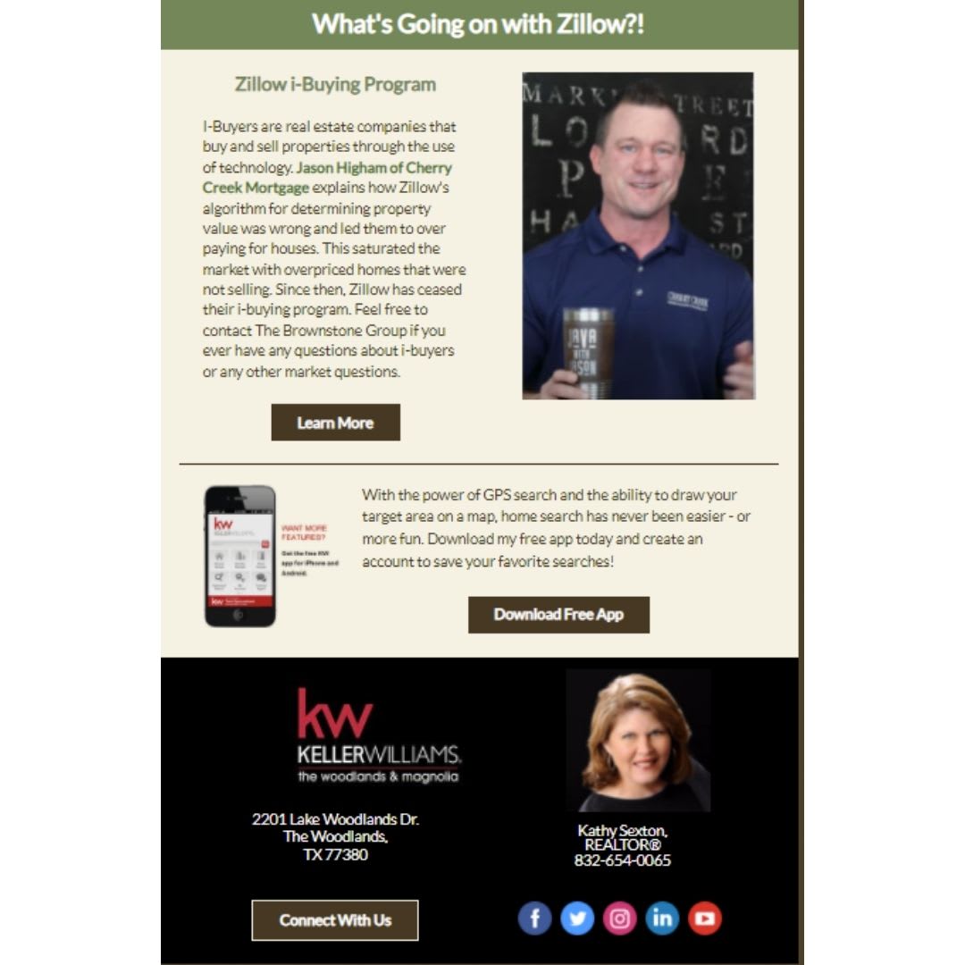 The Brownstone Group's Email Newsletter