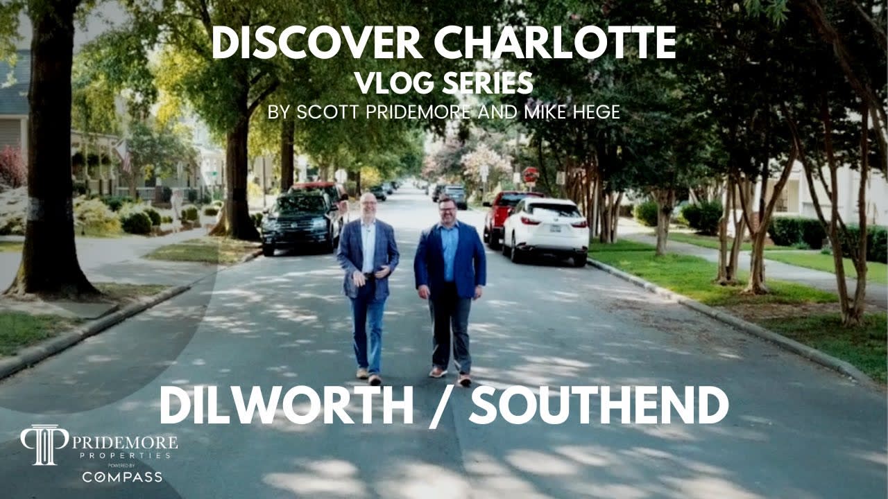 Discover Charlotte Vlog Series: #3 | Dilworth / Southend | Scott and Mike