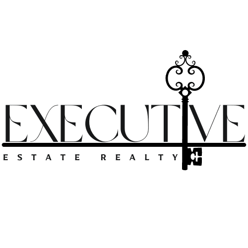 Here's an SEO-optimized description for a picture of the logo for Executive Estate Realty:  "Discover the essence of luxury with the Executive Estate Realty logo, featuring an elegant design that embodies sophistication and class. This high-resolution image showcases the distinct logo of Executive Estate Realty, known for its exceptional services in the Greater Tampa Bay Area. The logo combines a sleek, modern font with a striking emblem, symbolizing the premium and bespoke real estate experience offered to discerning clients. Perfect for enhancing online presence and marketing materials."  