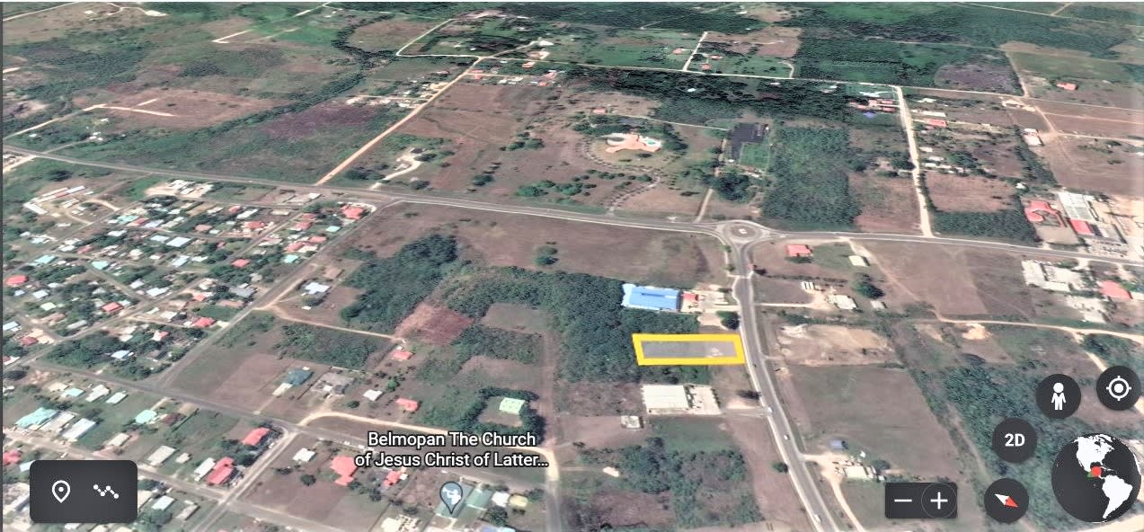 Spacious and strategically located commercial property on Belmopan's commercial strip.