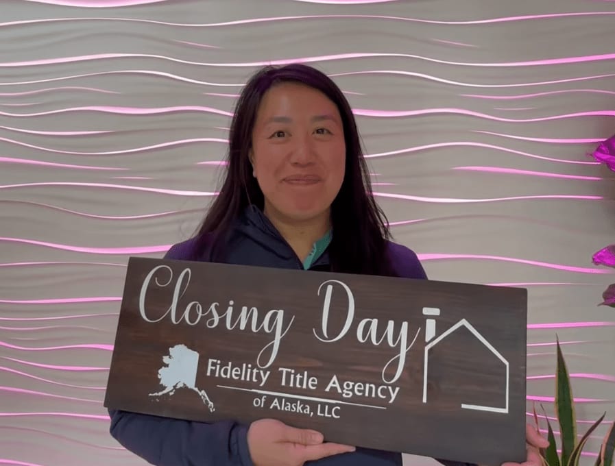 Closing day for Lilian! Another satisfied customer.