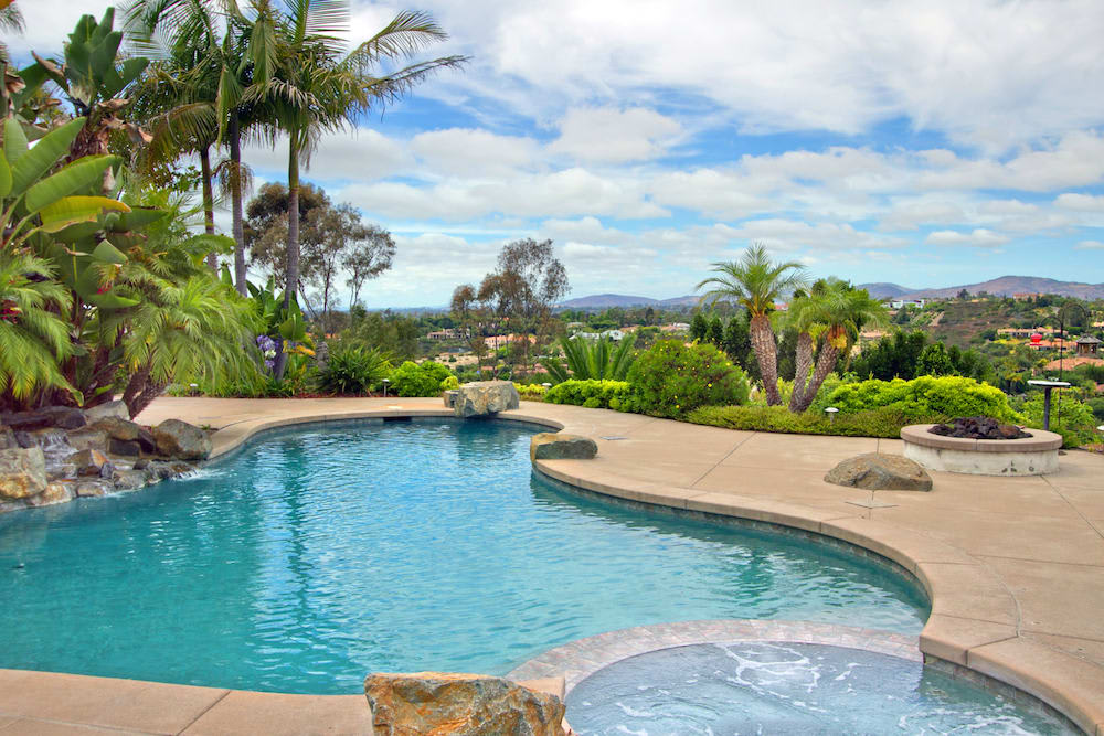 beautiful pool view