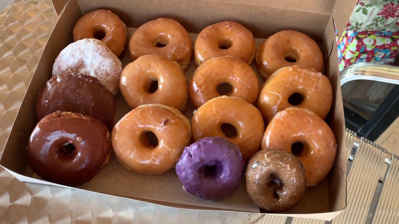 Rainbow Donuts