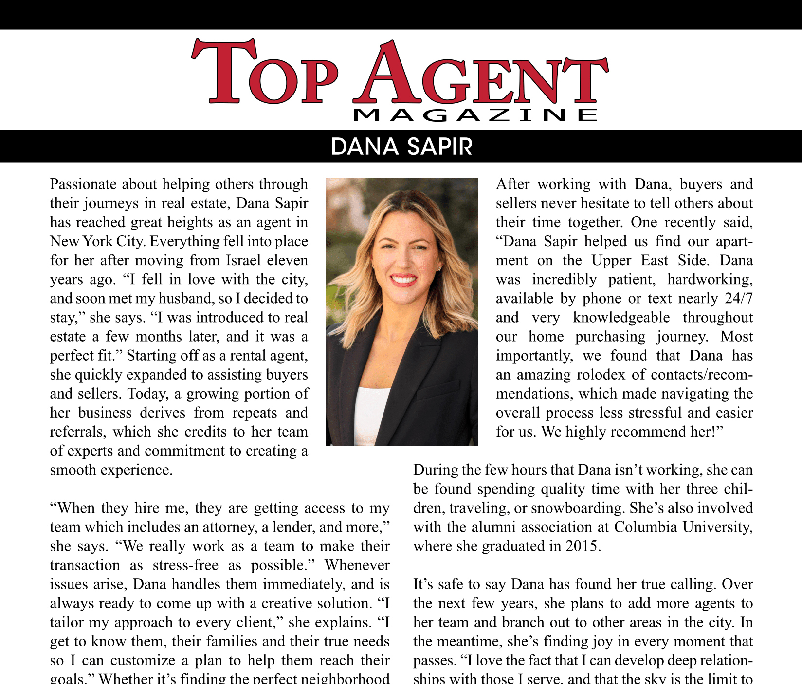 Top Agent Magazine