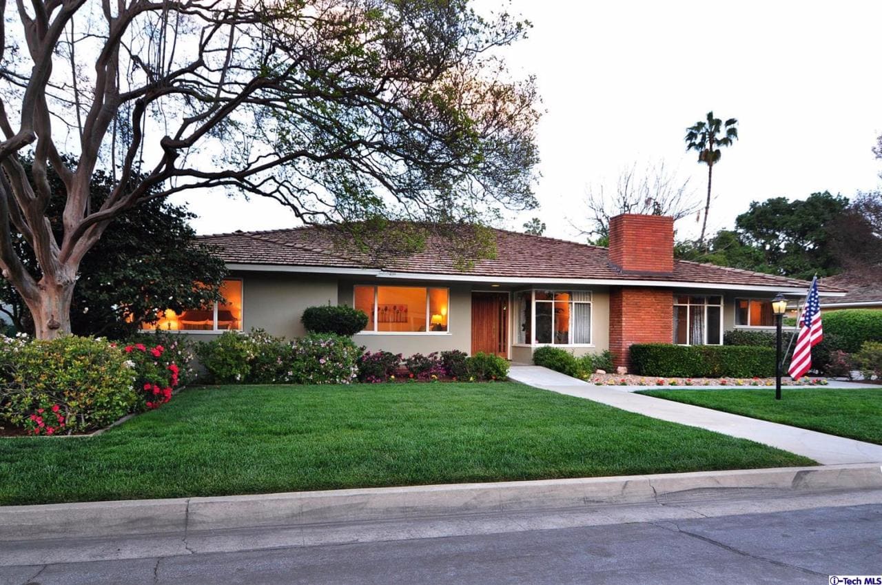 Stately 1928 Italian Revival Style Estate Designed by Noted Architect Lawrence C. Test (San Marino)