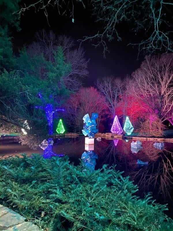 holiday lights in Middle Tennessee