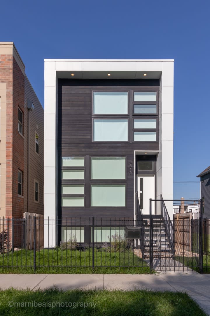 Four Mod Box Homes For Sale in Chicago