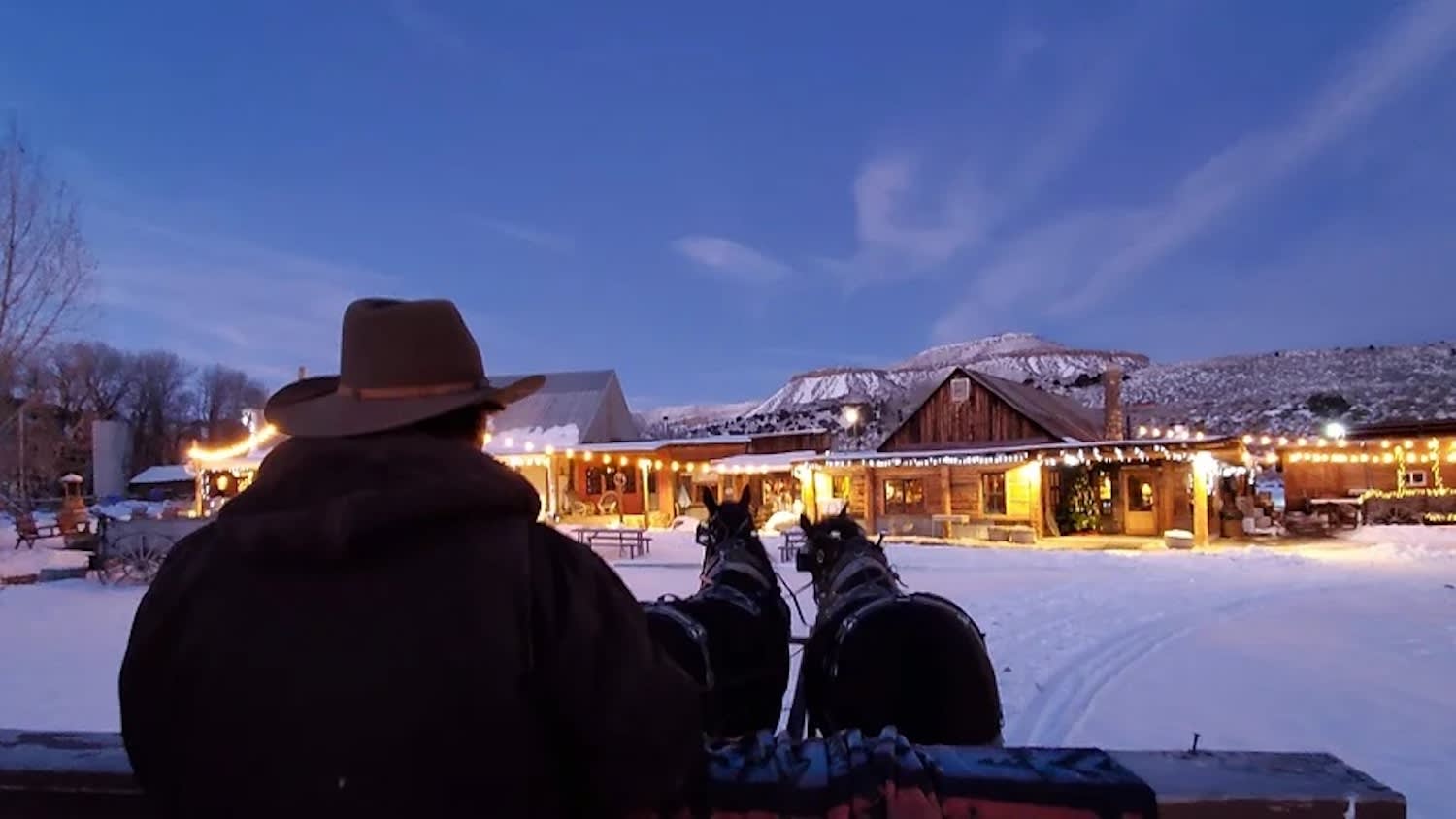 Colorado Sleigh Ride Dinner Adventure