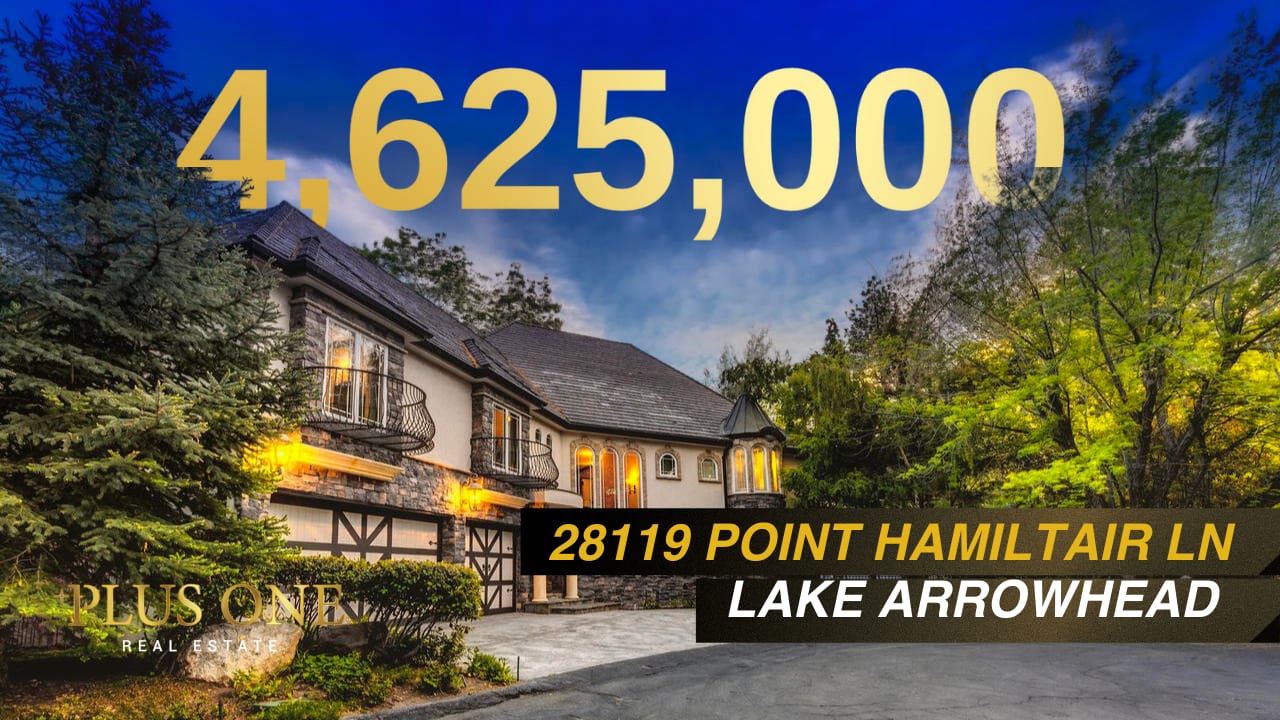 SOLD by Josh Reef - $4,625,000 Water Front Tudor Style Mansion Lake Arrowhead California