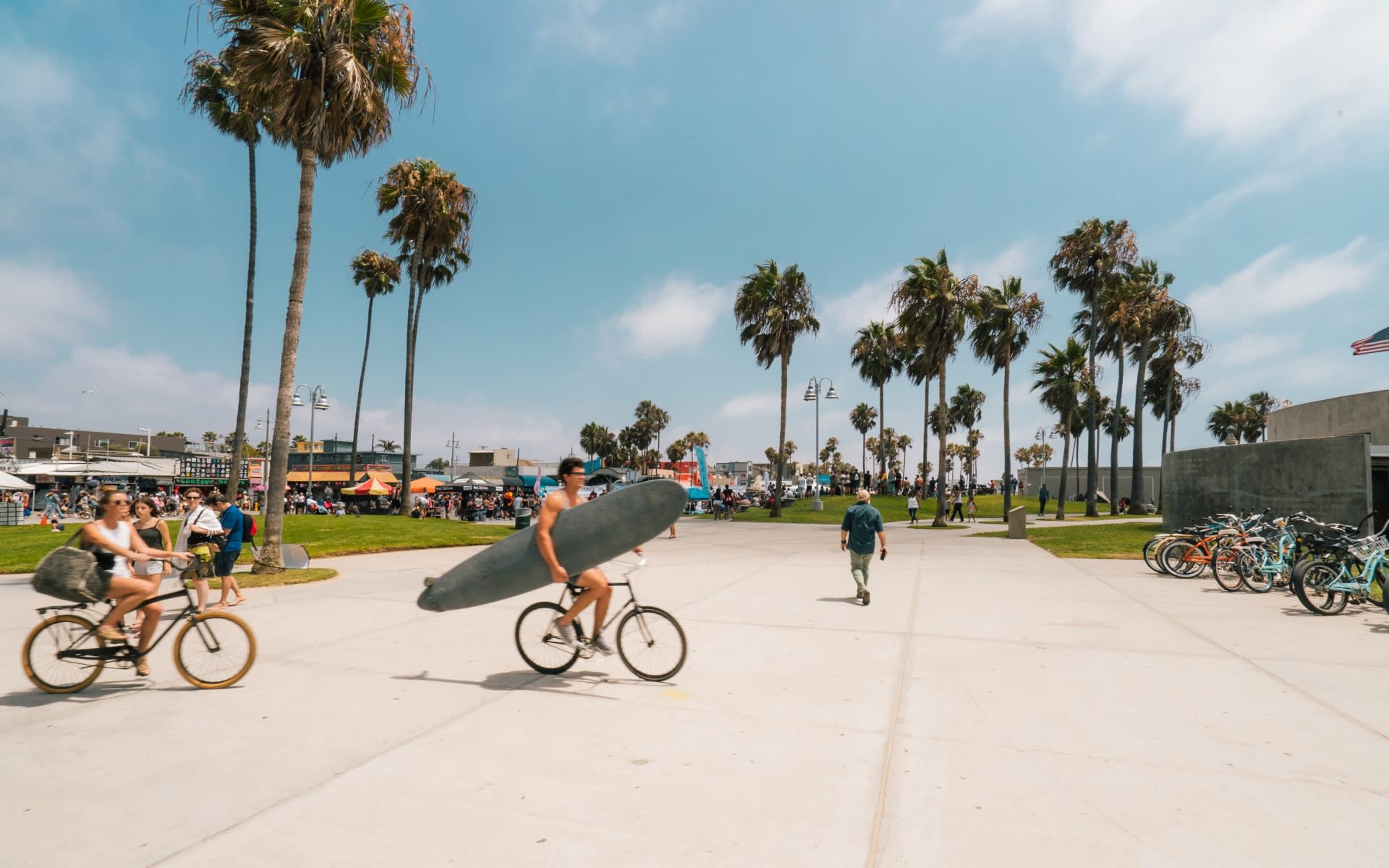 Skateboards, Rollerblades, and Bikes