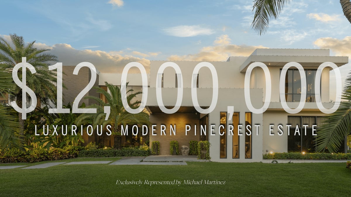 Inside a $12,000,000 Luxurious Modern Pinecrest Estate | 10391 SW 64 Ave | Michael Martinez