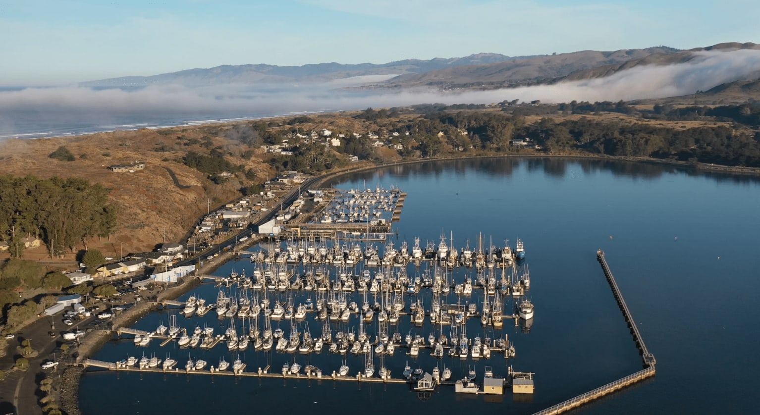 Bodega Bay Harbor View At Bodega Bay