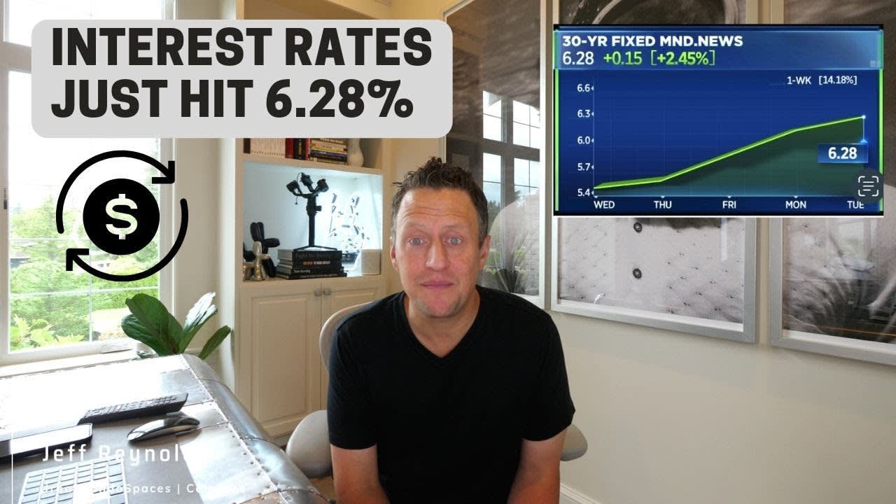 30 Year Rates Just Hit 6.28%, Are We Headed Into A Recession?