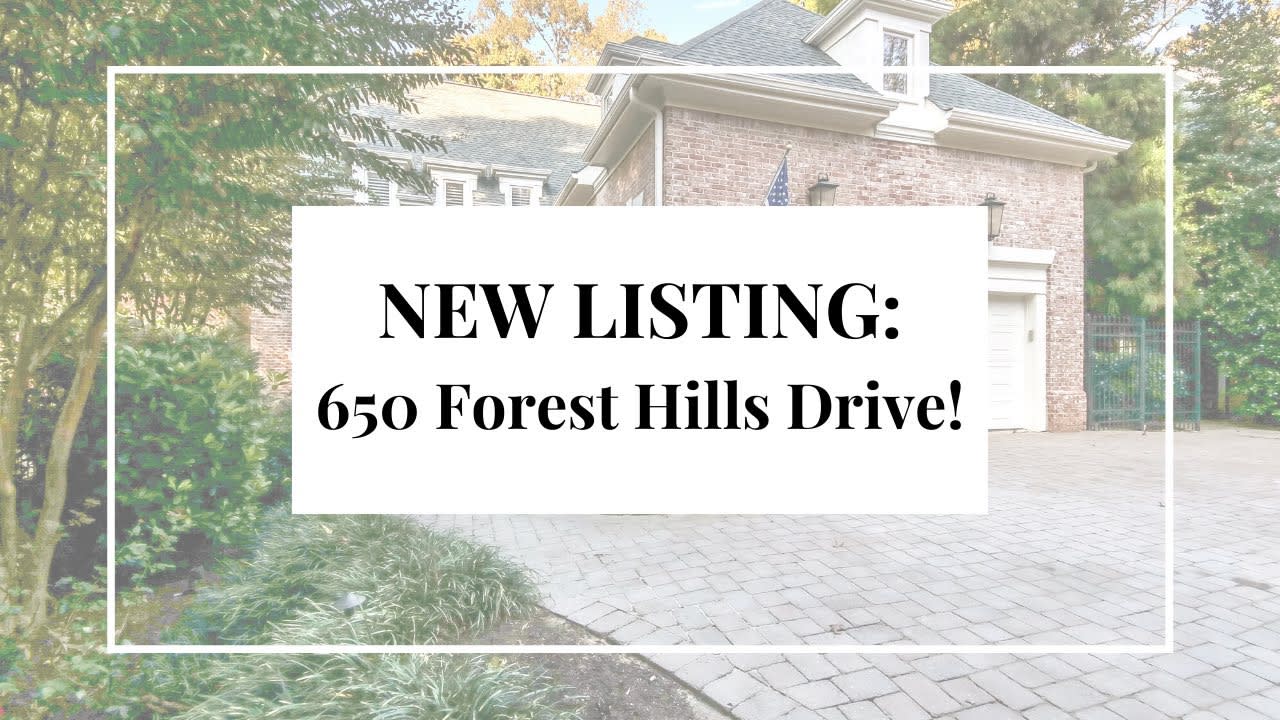 NEW LISTING: 650 Forest Hills Drive | $1.6M Home in Sandy Springs!!