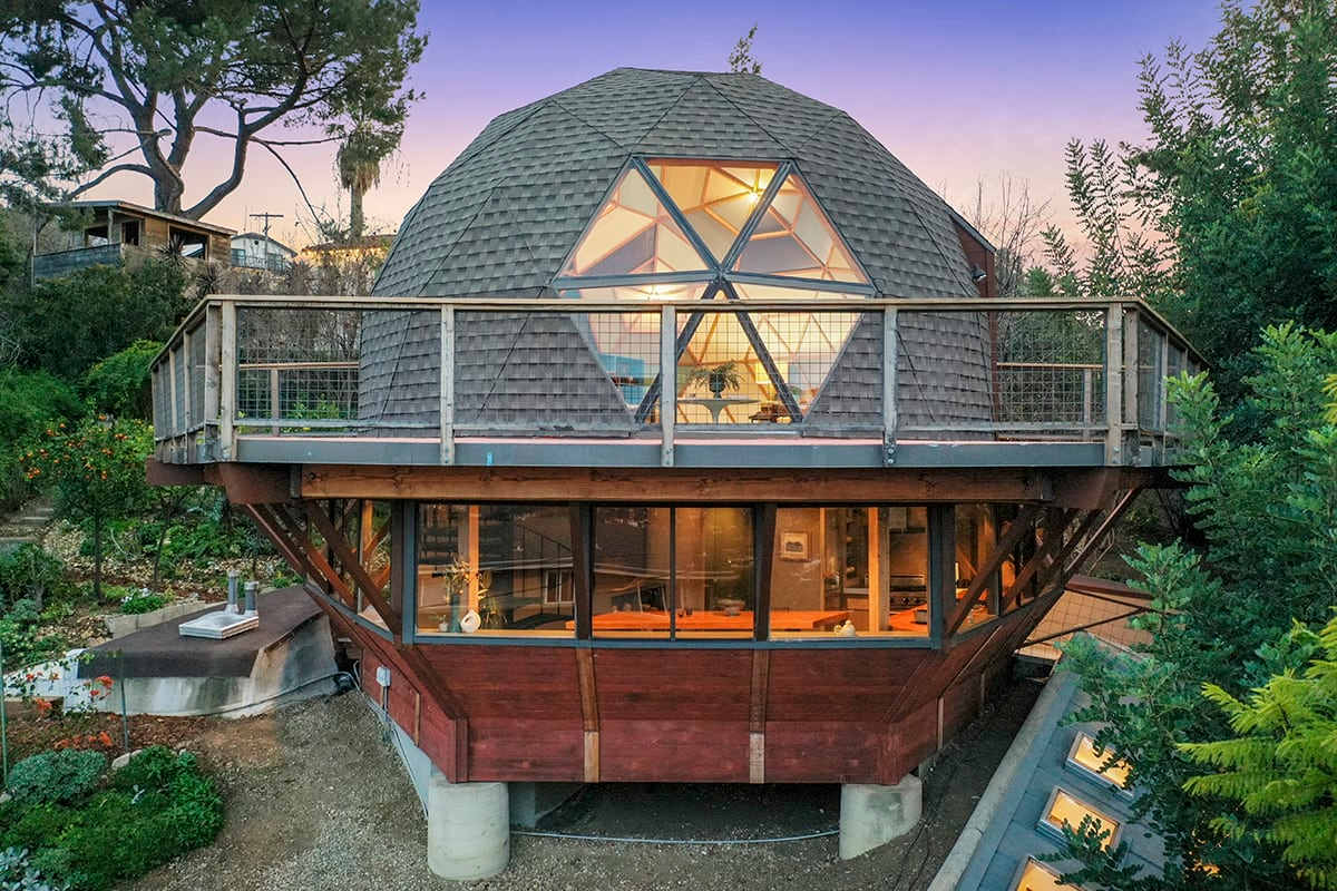 Here s Your Chance To Own An Out of This World Geodesic Dome In L A 
