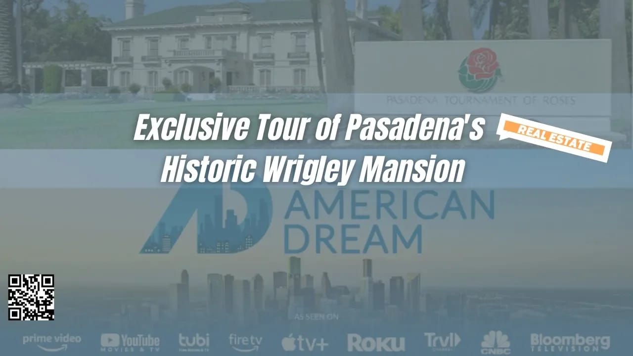 Exclusive Tour of Pasadena's Historic Wrigley Mansion with Shahe Seuylemezian