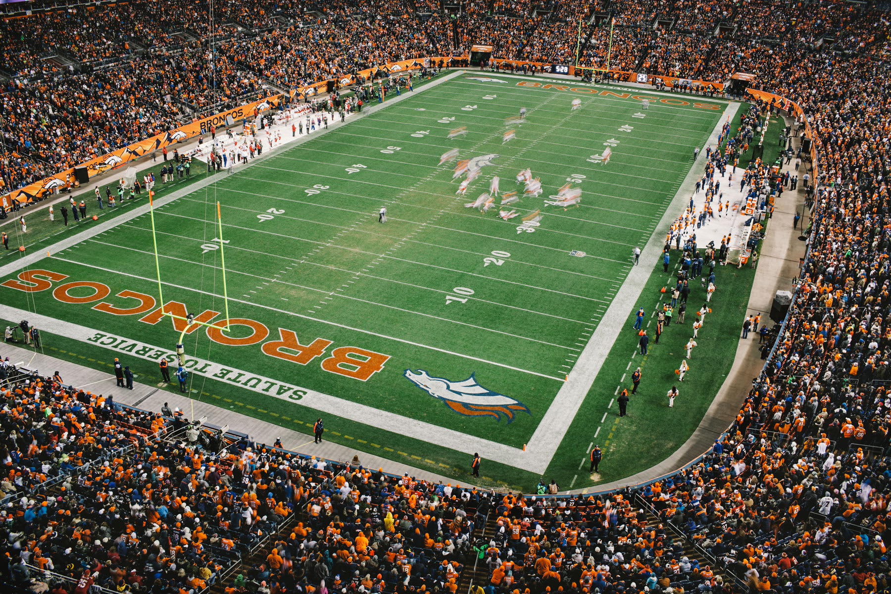 Sloan's Lake: Denver Broncos Mile High Stadium