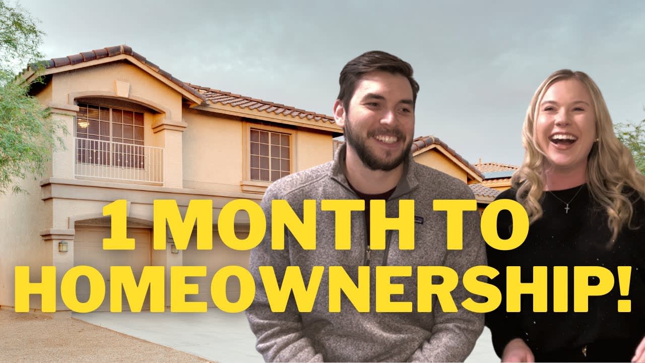 They Became Homeowners in just ONE MONTH!