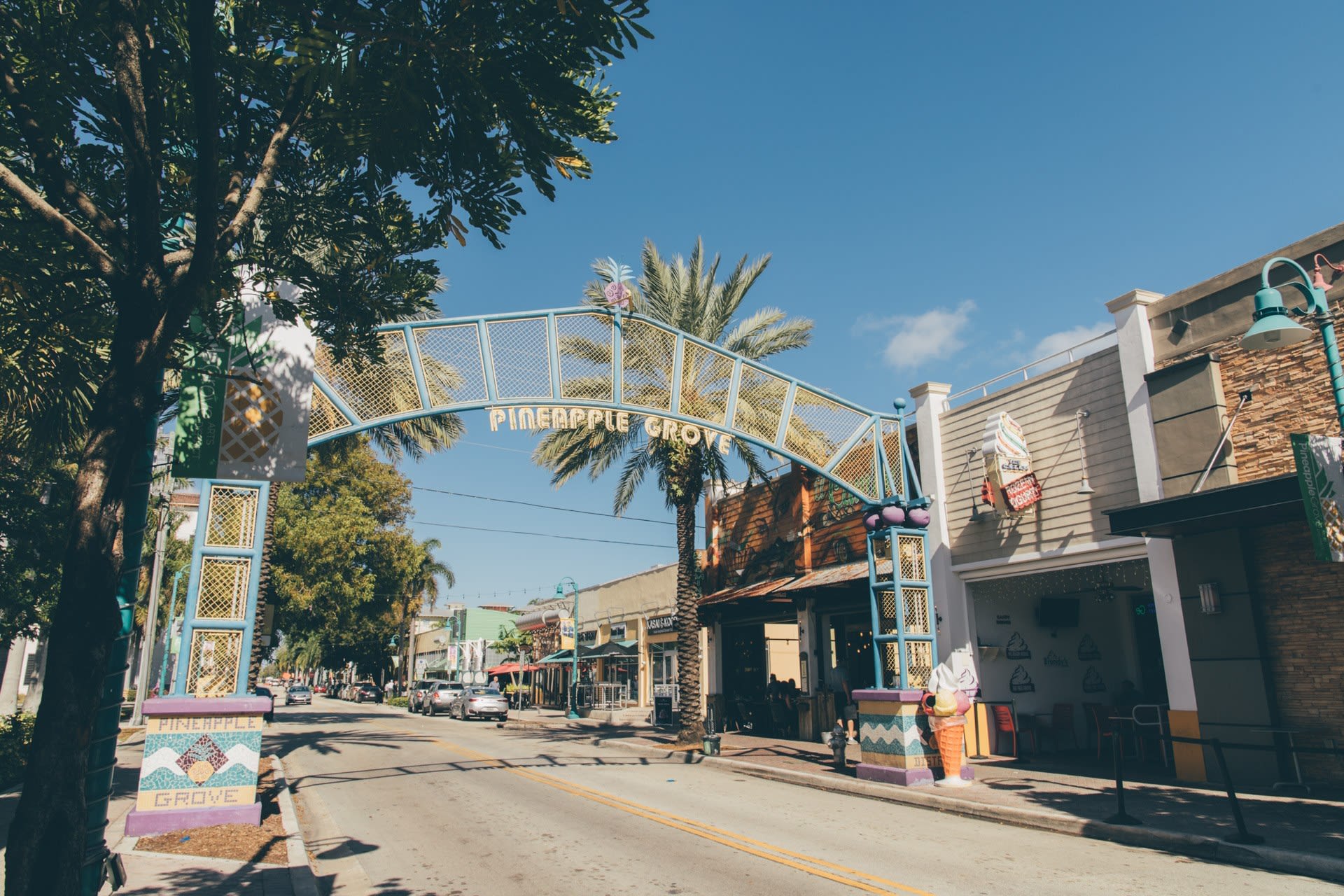 Pineapple Grove in Delray Beach