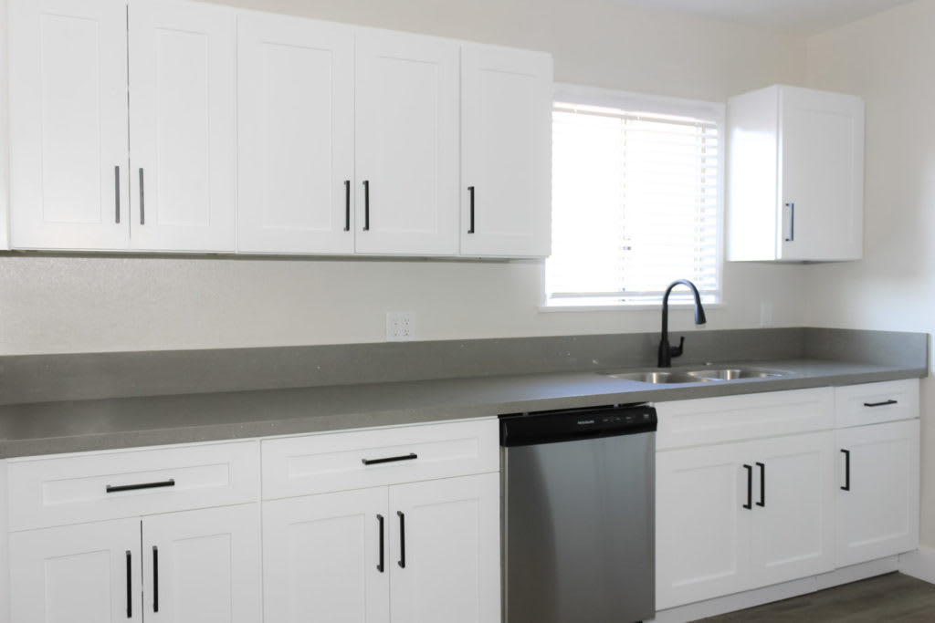 Modern kitchen remodel by Verso Homes