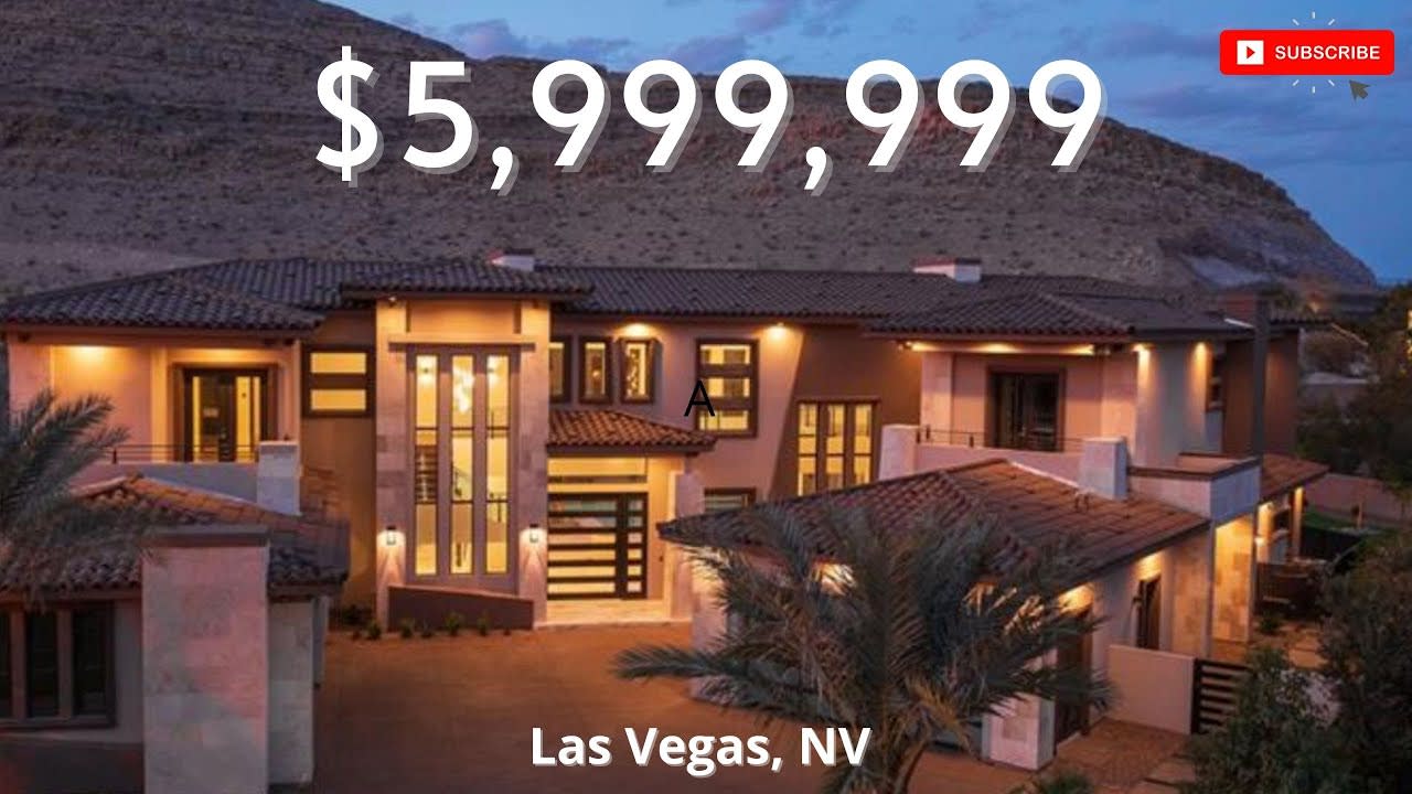 Las Vegas | 5 Bed | 7 Bath | 9,451 sq ft | 5 Car Garage | Pool | $5,999,999