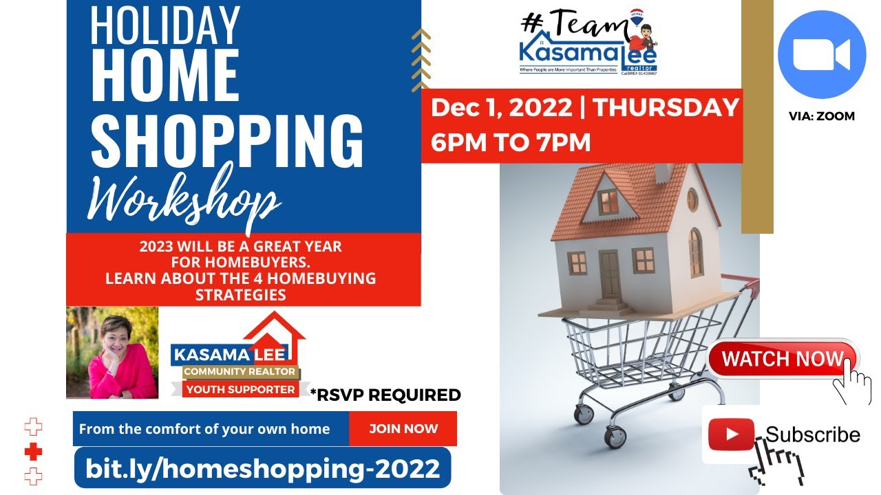 Holidays Home Shopping Workshop With Kasama Lee