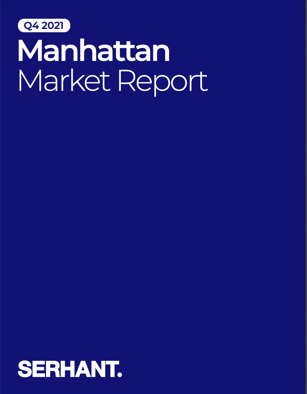 2021 Q4 Manhattan Market Report