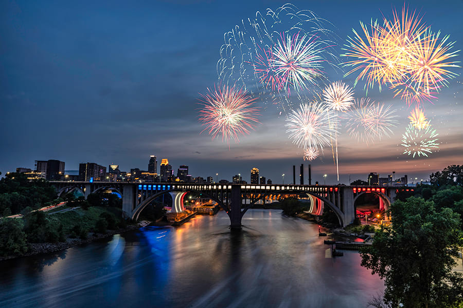 Fireworks Displays Around the Twin Cities in 2022