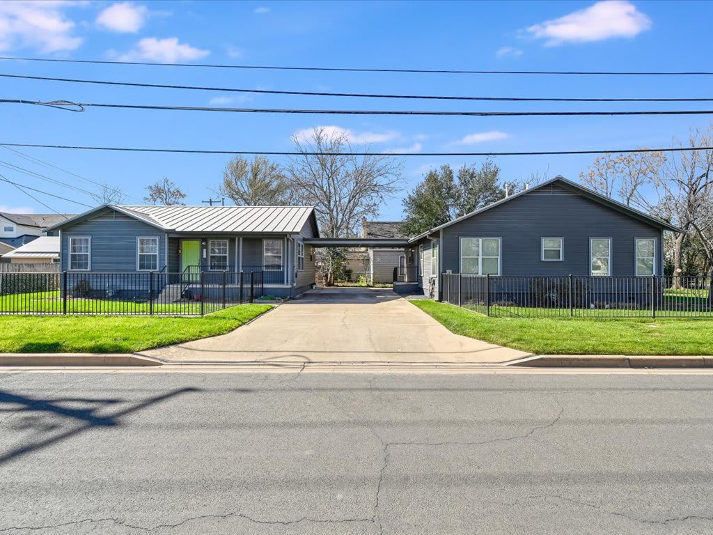 Front & back houses