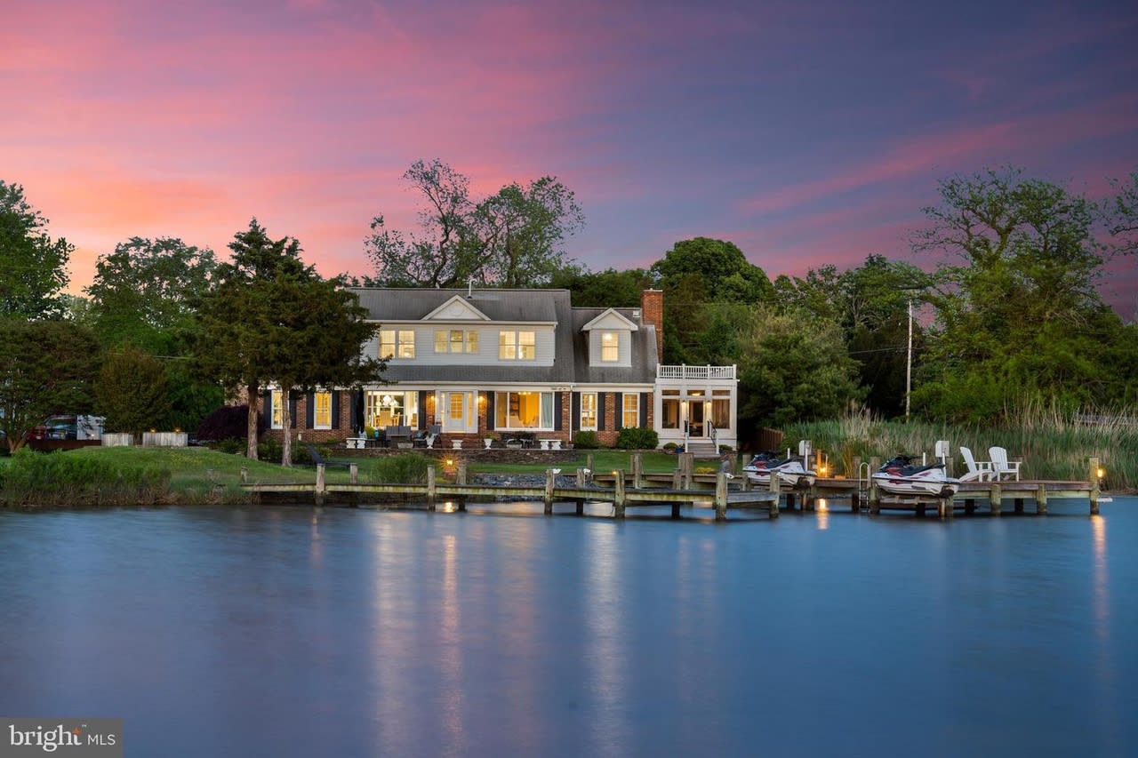 Picturesque sunset views on the Little Magothy River - 1327 Bay Head Road, Annapolis, Maryland