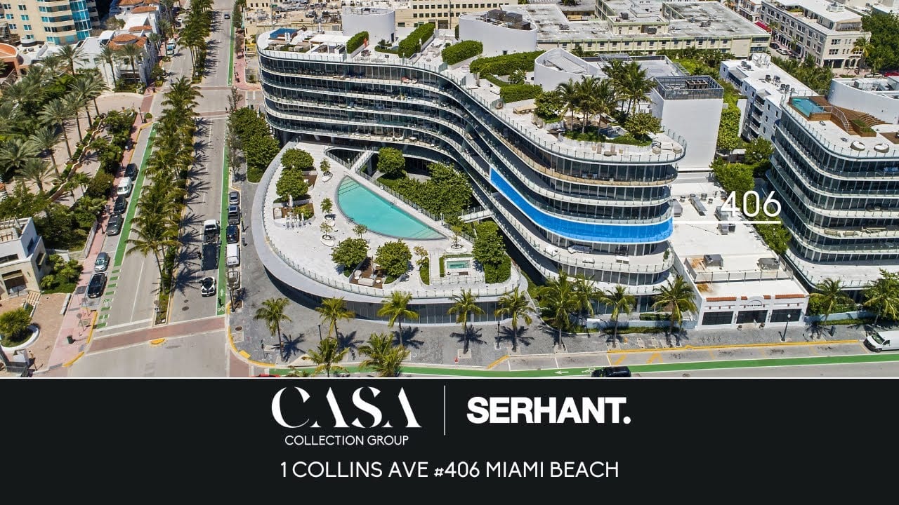 Ultimate Luxury Tour: Inside Miami Beach's $7,890,000 Boutique Residence at 1 Collins Ave #406