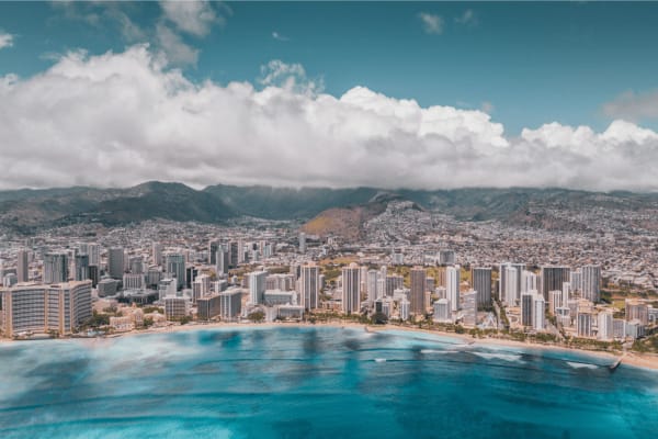 Honolulu City Photo from the Water